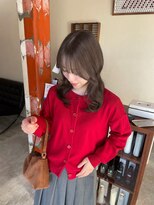 ウニュ(uninu)&nbsp;グレージュカラー 顔周りカット
