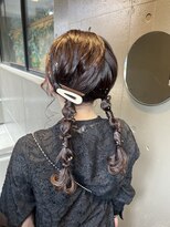 プランツヘアー 高宮店(Plants hair)&nbsp;ツイン編みおろしarrange