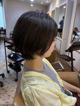 ヘアーエン(HAIR en) * 小顔見せショートボブ