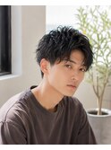 大人色気波巻きツイストスパイラルマッシュショート