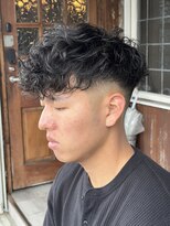 エルエー 大津店(L.A) スペインカール 0.8mmミドルフェード