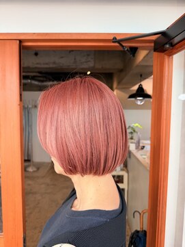 ヘアーラボ ハチ(HAIR LABO HACHI) ピンクベージュ