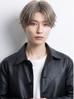 アース オーセンティック 関内店(EARTH Authentic) 小顔メンズパーマフェザーパーマセンターパート韓国風ヘア