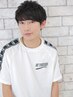 【男性おすすめ☆NO.1コース】Men'sカット+皮脂除去シャンプー ￥3800