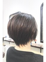 エトネ ヘアーサロン 仙台駅前(eTONe hair salon) 【eTONe】40代50代大人女性におすすめふんわりショートボブ