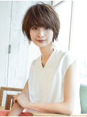 【AFLOAT 晃輔】20代30代大人可愛い 小顔丸みショート髪質改善