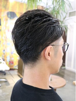 ヘアーオアシス(Hair OASIS)の写真/気取ってないのにカッコイイ☆丁寧なカウンセリング×高い技術力でON/OFFばっちりキマるStyleをご提案◎