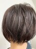【カット+カラー+電気バリヘアエステケア(サブスク付)】/14300=>=>11000~