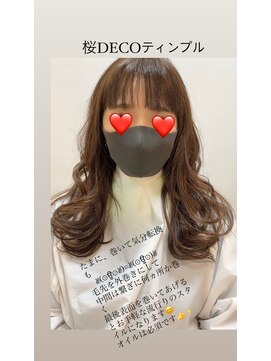 桜デコ ティンプル店(DECO) アラフォー女子の可愛い巻き髪