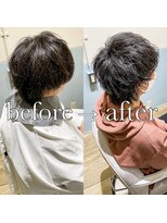 フレーム なんば店(FRAME)&nbsp;マッシュウルフウルフヘアショートマッシュツーブロツーブロック