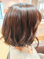 ヘアサロンアンドヘアメイクディー(hair salon hair make D)&nbsp;秋カラー♯大人可愛いボブ♯ミディアムボブ♯20代30代40代50代