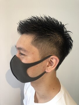 シアン(CYAN) 【メンズショート刈り上げヘア/ビジネスヘア】中野 れお