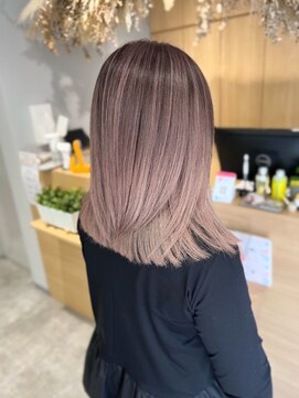 アヴァンス 京橋店(AVANCE) 【3D技術】ミルキーベージュ×エアタッチバレイヤージュ