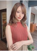 モテウェーブミディ×大人かわいい