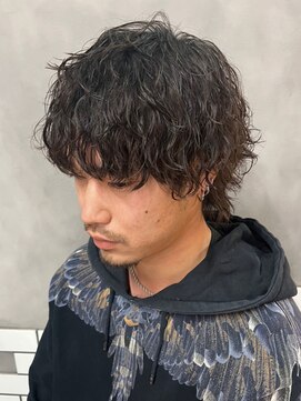 ザ マイル(The mile) ツイストスパイラルメンズカットウルフショート