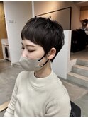 大人可愛いベリーショート