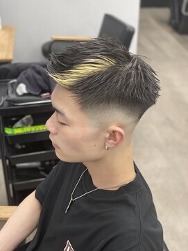 ヘアスタジオワン 藤沢店(HAIR STUDIO ONE) スキンフェード＋ポイントカラー