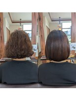 エルパライソ(Hair make Elparaiso) 髪質改善☆酸性ストレート