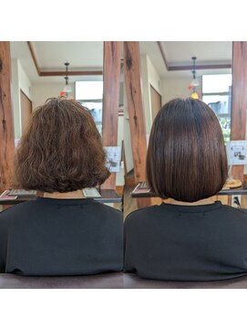 エルパライソ(Hair make Elparaiso) 髪質改善☆酸性ストレート