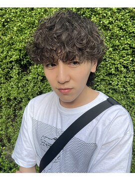 リコ ヘアアンドリラクゼーション 名駅店(LICO HAIR&RELAXATION) ウルフ波巻きスパイラル 名古屋駅/名駅/メンズ