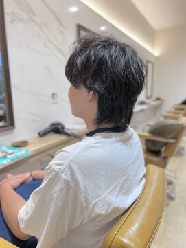 ラポールヘアー(rapport hair) ウルフ×緩めパーマ＊