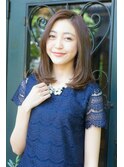 髪質改善 かきあげ前髪 抜け感ヘア 【アリシアヘアー 那珂】