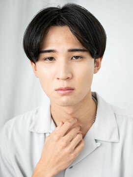 メンズヘア ビーセカンド 草加店(MENS HAIR B-2) ノンジアミンカラーでビジネスシーンも◎なマッシュD草加