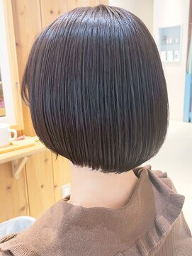 タイズ(ties) 20代30代40代髪質改善カラーショコラアッシュ透明感ボブ