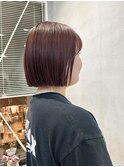 ☆暖色カラーで迷ったらこれ！！ブリーチなしレッドカラー！！☆