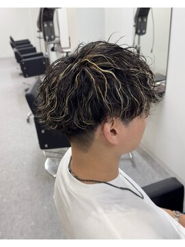 ブライト(BRIGHT) ［BRIGHT］マッシュ×波巻きパーマ［静岡/メンズ/静岡駅］