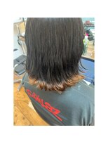 ラゴム(Lagom)&nbsp;＃お客様スタイル ＃裾カラー