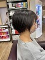 ファム(femme)&nbsp;ショートボブショートスタイルだけど可愛さも。