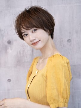 アイスバーグ ウェスト 清澄白河(eyesburg W/est) 大人マッシュショートショートヘア丸みショート30代40代50代