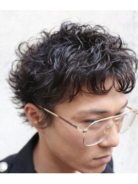 ヘアカロン 熊本本店(Hair CALON) メンズショートパーマピンパーマメンズカット熊本下通