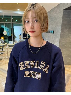 ファースト 仙台店(first) 【スタイリスト松根】ステップカット、レイヤーボブ
