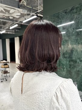 ソピ バイ インビテーション(sopi by invitation) 透明感カラー ピンクブラウン 暖色カラー ボブレイヤー!