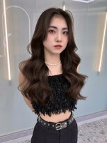 ボタン ハカタ(VOTAN hakata)&nbsp;【福岡美容室/小山田】韓国風レイヤー×センター分け