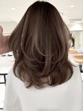 ジルブラン 土浦(JIL BLAN) ハイライトバレイヤージュダブルカラーケアブリーチ30代40代