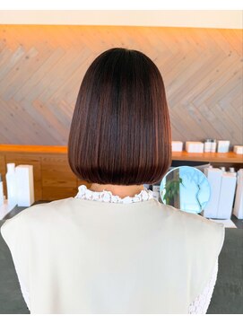 クルムバイルチア(Kulm by Luccica) 【Kulmbyluccica 小野紗英】 髪質改善縮毛矯正 ボブスタイル