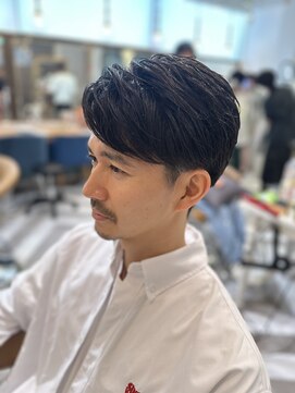 ロンドアベニール 北千住(Lond avenir) men'sニュアンスパーマスペインカールフェザーパーマ