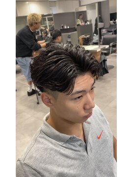 ササ(33) ジェントルショート×毛流れパーマ