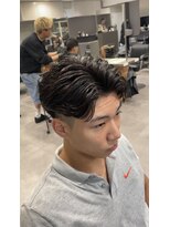 ササ(33) ジェントルショート×毛流れパーマ