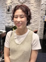 エン(YENN)&nbsp;オレンジブラウン×ショートウルフ