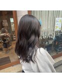 透け感カラー