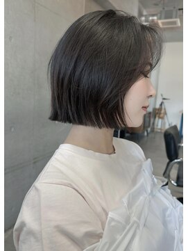 ナループロア ルームー(Nalu pu loa ROOMOO) ゆるまきタッセルカット/タッセルカット/タンバルモリ/韓国ボブ