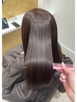 ジーナ 北千住ミルディス通り(Zina)&nbsp;秋色＊ミルクティーブラウン＊髪質改善Zina北千住ミルディス