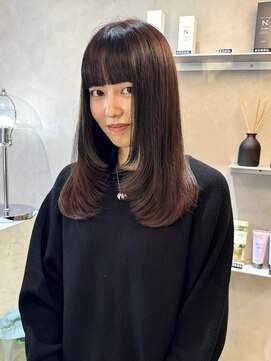 ジーナ 天神(Zina) 韓国ヘア/レイヤーカット/顔周りカット/ザクザクレイヤー