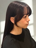 スウィープ 札幌大通(sweep) 札幌☆艶ブラック×小顔前髪ストレート★札幌大通