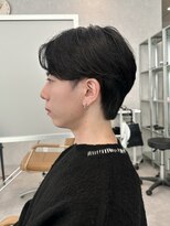 ジーナ 天神(Zina)&nbsp;毛流れセンターパート(メンズカット/ダウンパーマ/ナチュラル)