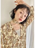 ボブ、ショート、イルミナ、髪質改善、インナー、グラデーション